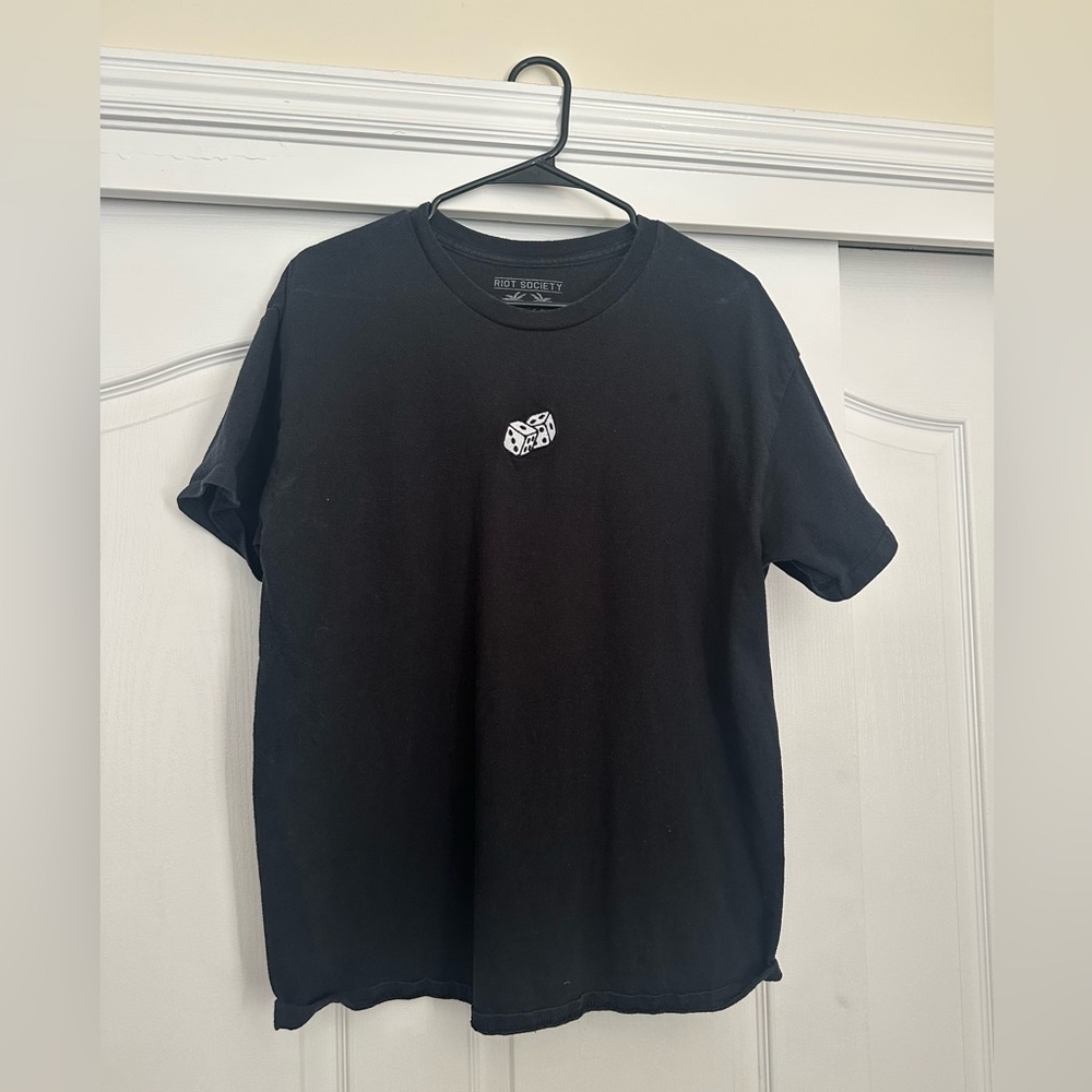 Riot Society Black Dice Tee